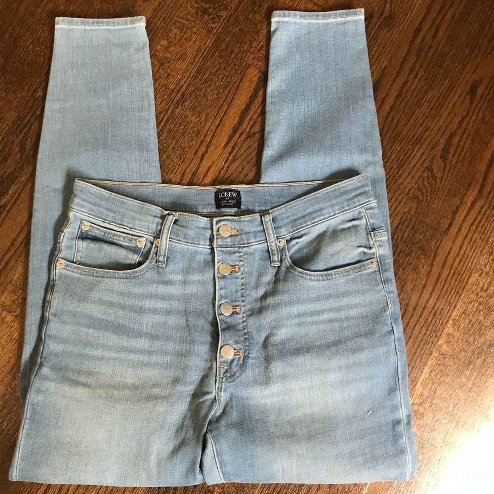 NWOT J Crew High Rise Skinny Jeans